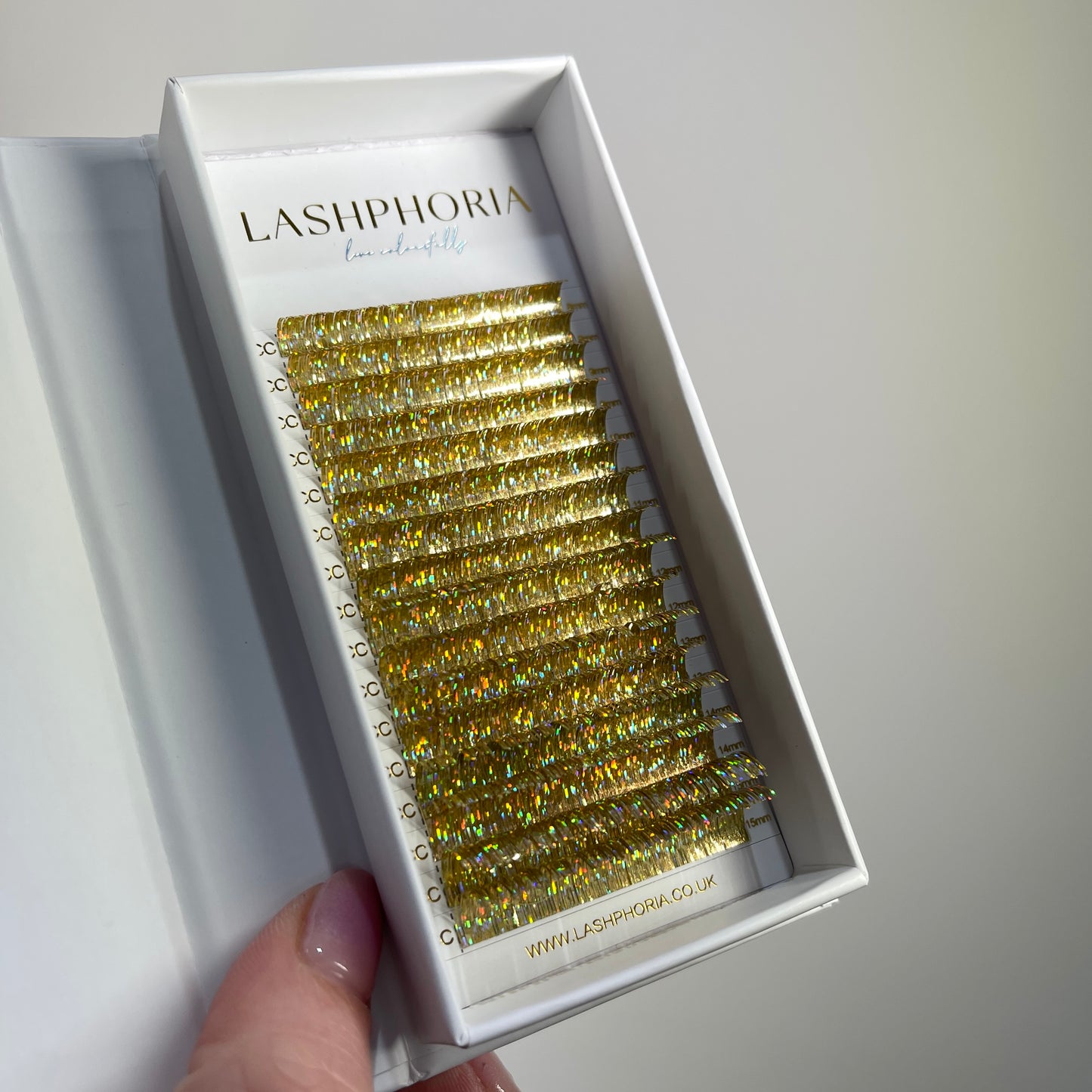 Gold Tinsel Lashes
