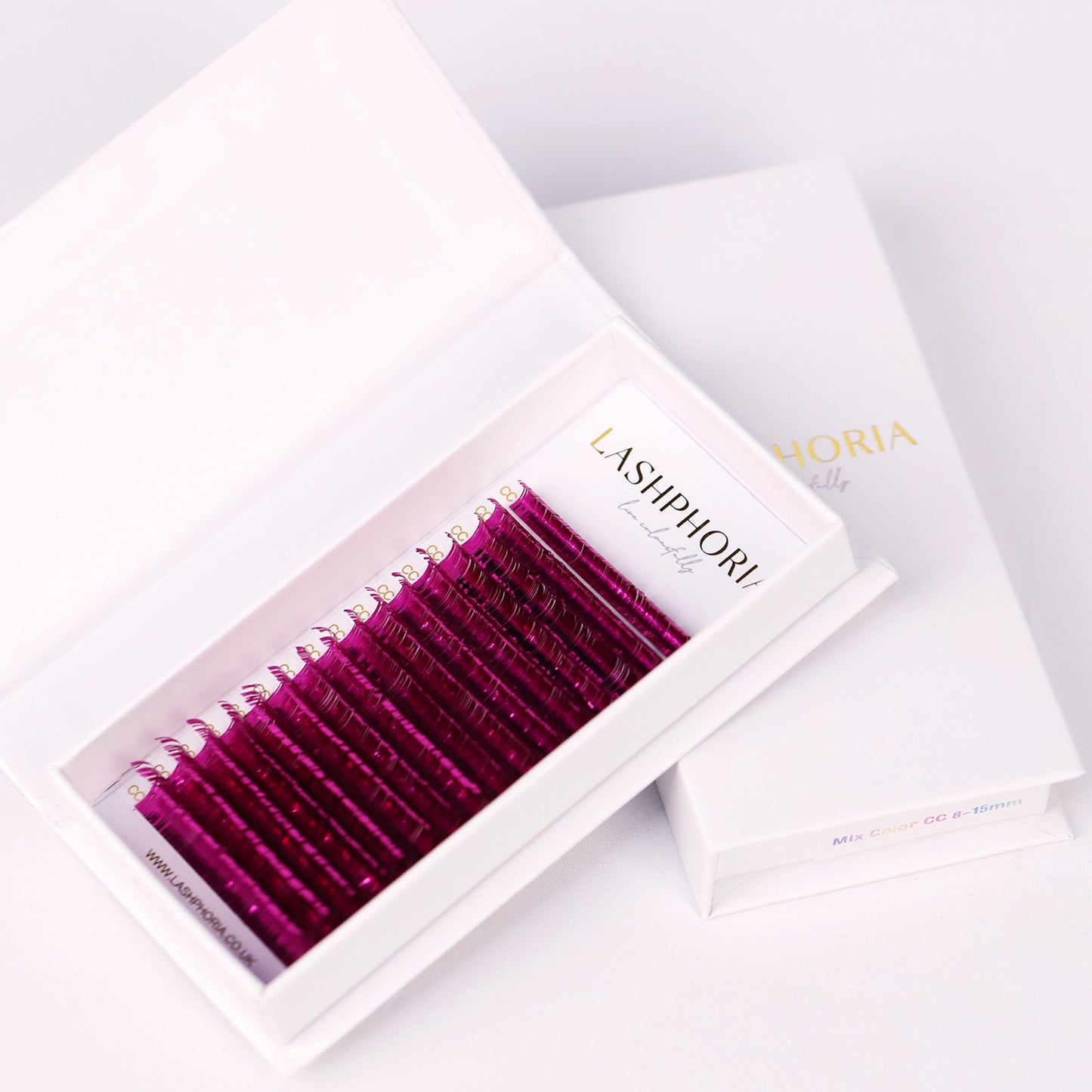 Hot Pink Tinsel Lashes