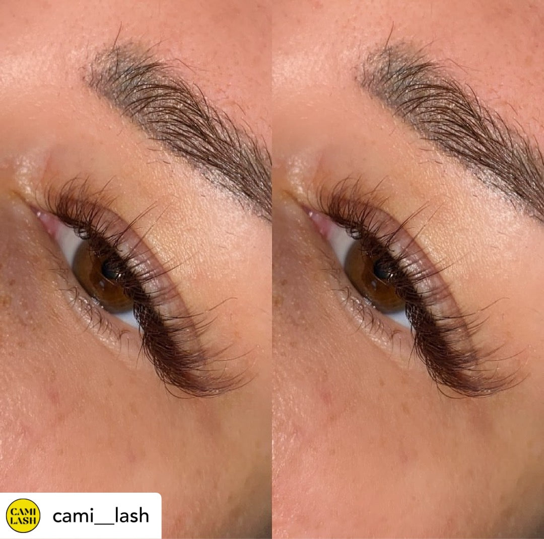 Chocolate Chip Dark Brown Coloured Lashes MIXED LENGTH