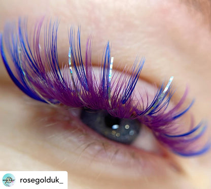 Taro Purple Coloured Lashes