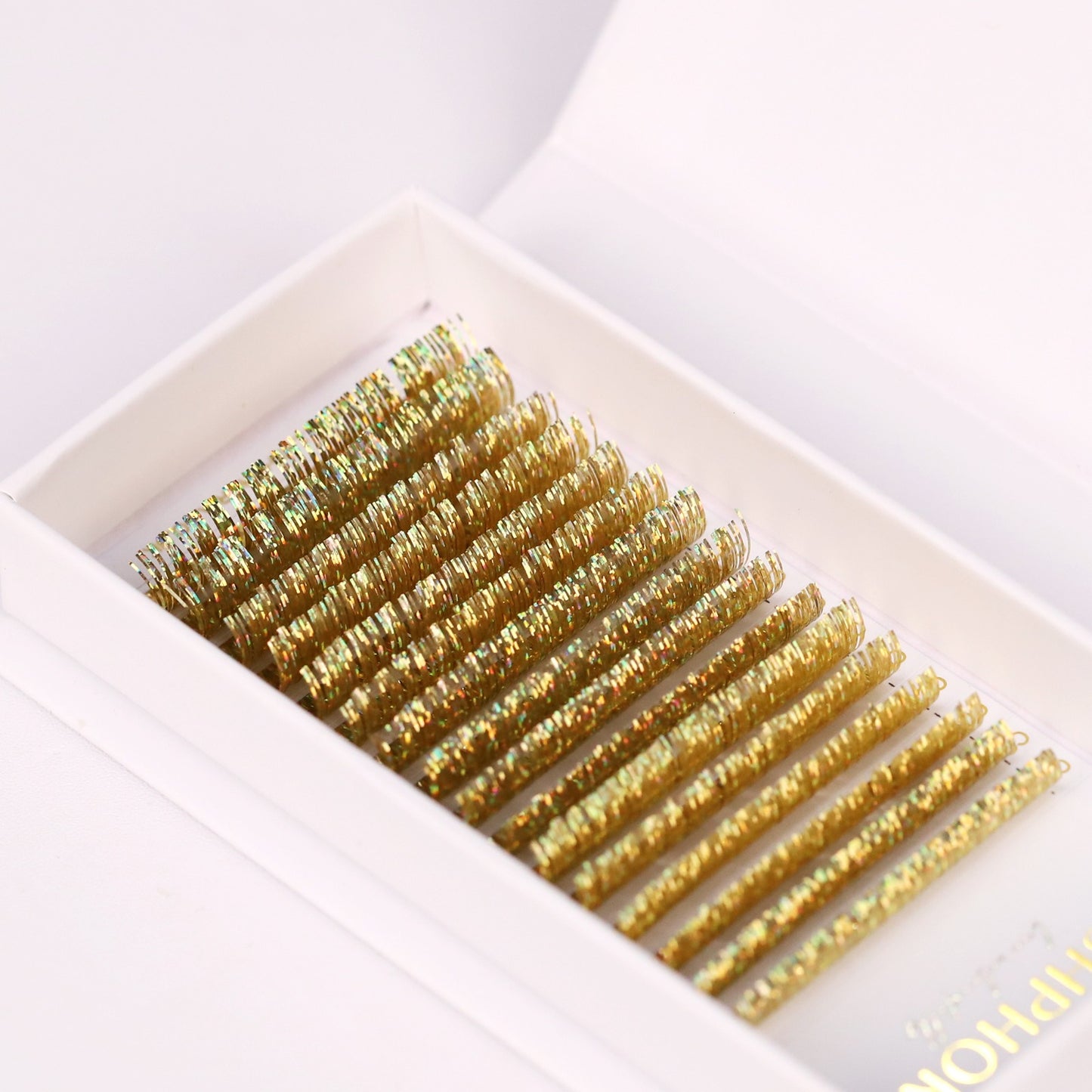 Gold Tinsel Lashes