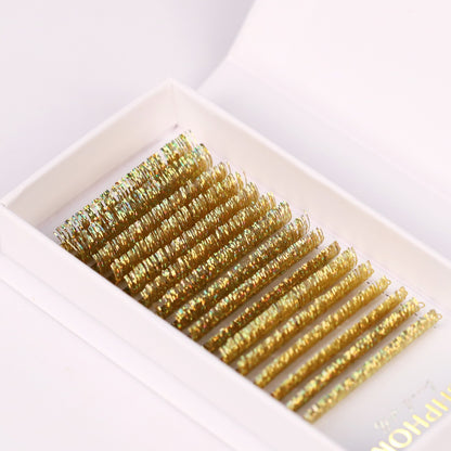 Gold Tinsel Lashes