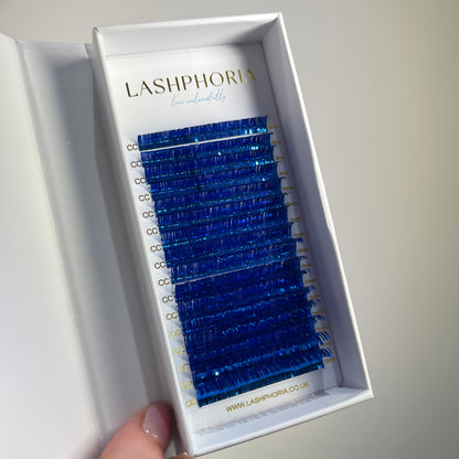 Blue Tinsel Lashes