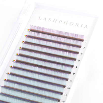 Atlantis Blue/Purple Two-Tone Ombré Lashes